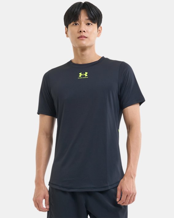 男士UA Challenger Pro Training短袖T恤 in Black image number 0